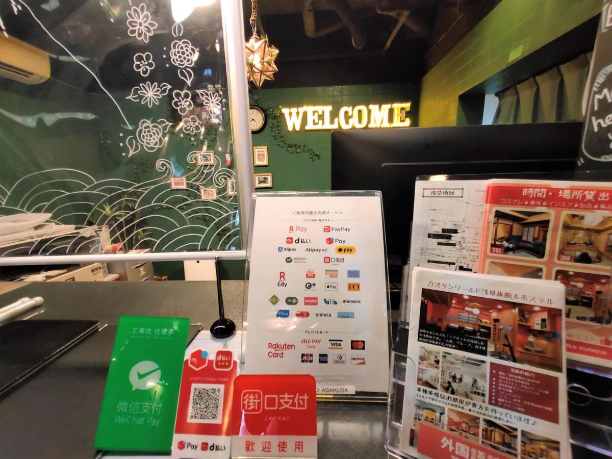 Khaosan World Asakusa Ryokan Токіо Екстер'єр фото